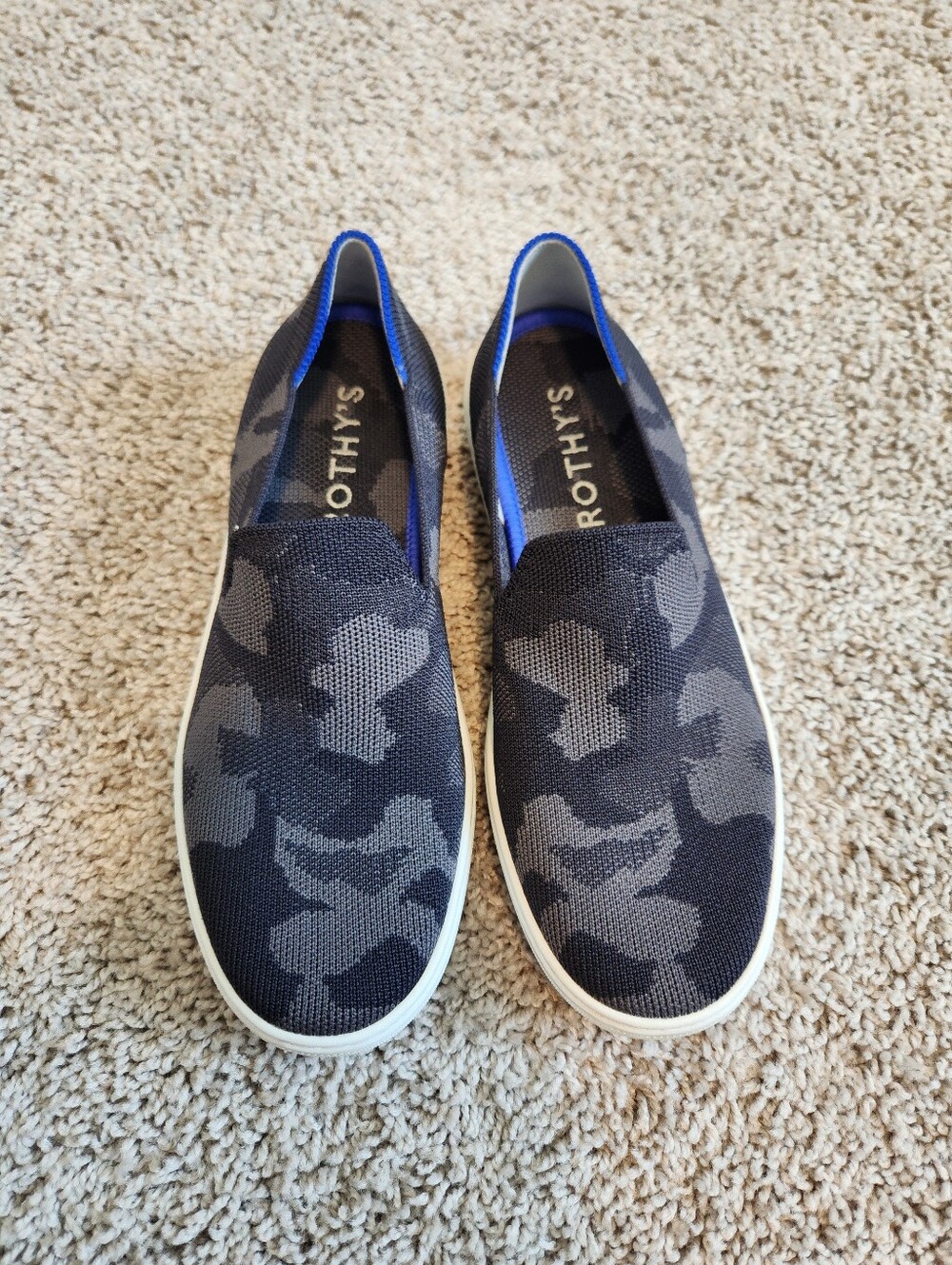 Rothys Camo Slip On Sneakers Size 7 - Picture 1 of 10